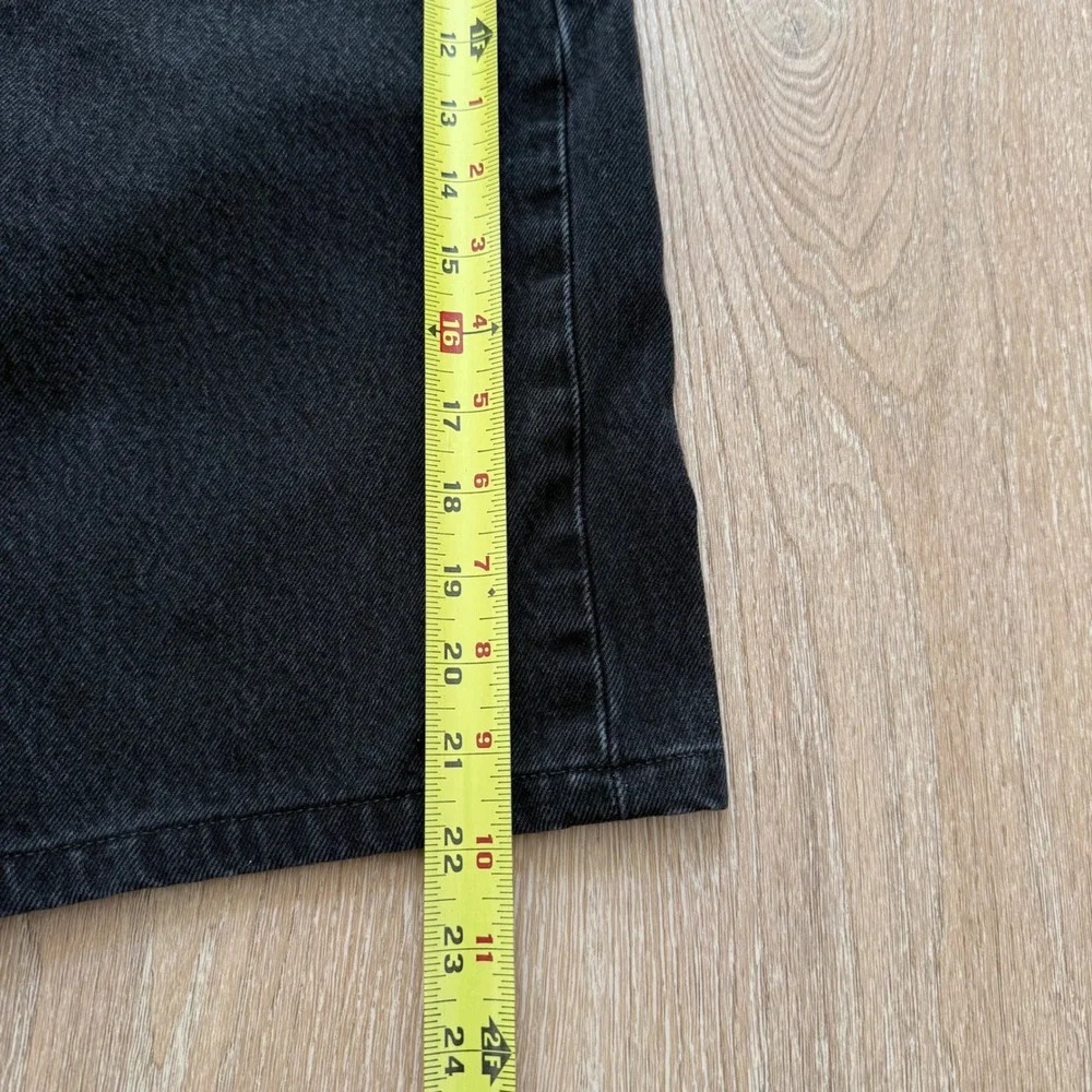 VTG Levi's 501xx Denim Shorts Mens 36 Black‎ Button Fly Straight Cotton Mexico